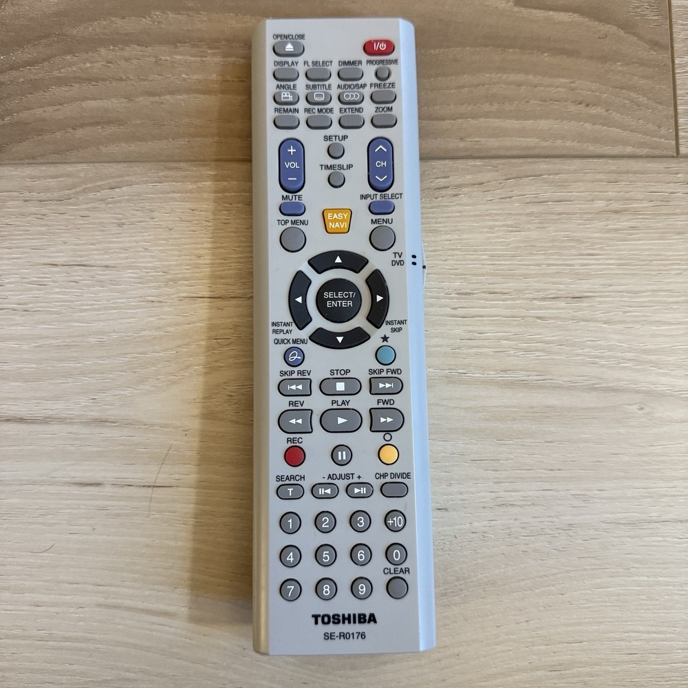 Toshiba‎ SE-R0176 DVD Recorder Remote Batteries Not Included